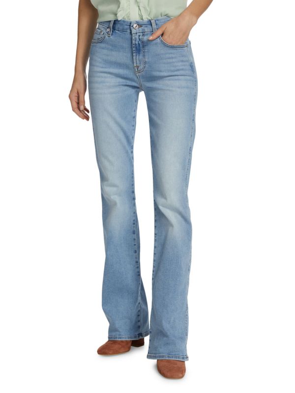 7 For All Mankind Kimmie Mid Rise Bootcut Jeans